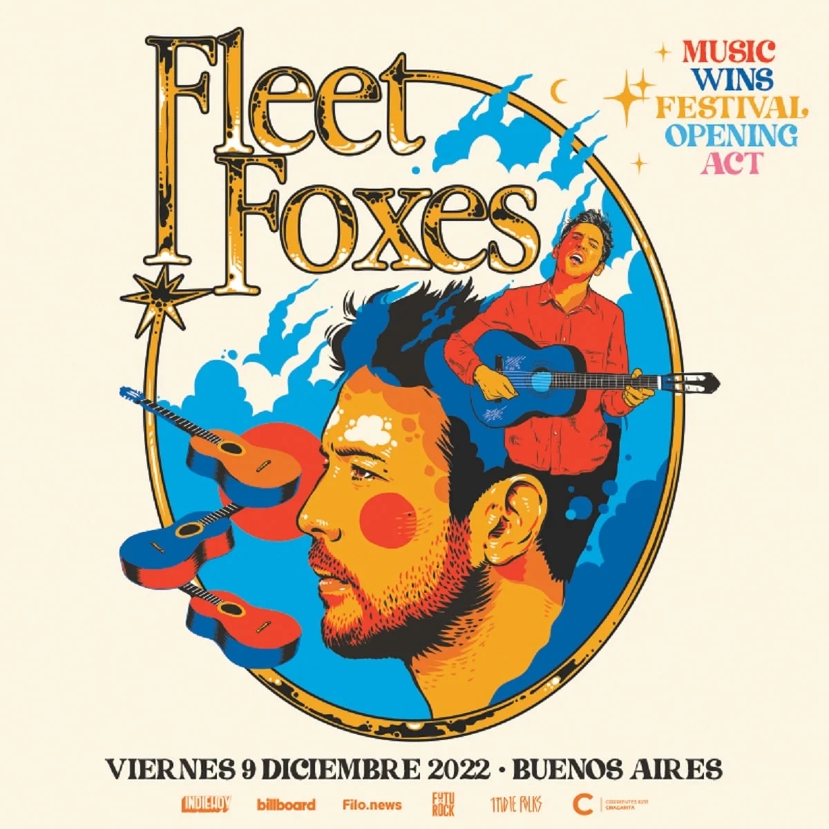 FLEET FOXES: ABRIENDO LAS PUERTAS DEL MUSIC WINS FESTIVAL 